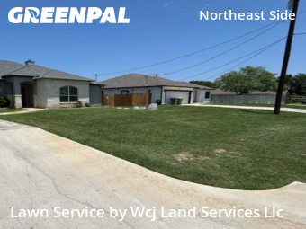 Front Yard Mowing in Selma, 78154, Yard Care Services by Wcj Land Services Llc, work completed in Oct , 2025