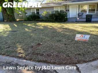Yard Cuttingin Midwest City,73110,Grass Cut by J&D Lawn Care , work completed in Dec , 2025