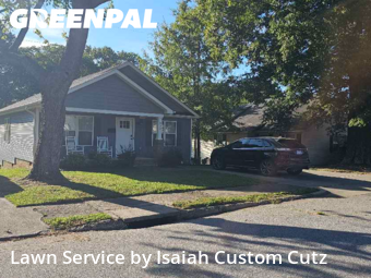 Lawn Mowing Servicein Kannapolis,28083,Lawn Service by Isaiah Custom Cutz, work completed in Nov , 2025
