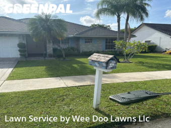 Grass Cuttingin Davie,33325,Lawn Mowing by Wee Doo Lawns Llc, work completed in Nov , 2025