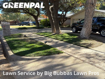 Landscape Design In Lubbock,79416,Landscaping Renovation by Big Bubbas Lawn Pros, work completed in Nov , 2025