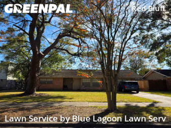 Lawn Cutin Houston,77074,Yard Cutting by Blue Lagoon Lawn Serv, work completed in Dec , 2025