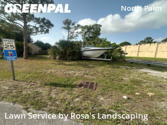 Yard Mowing in Jupiter, 33458, Front Yard Mowing by Rosa's Landscaping , work completed in Nov , 2025
