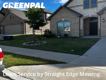 Lawn Maintenancein White Settlement,76108,Lawn Mowing Service by Straight Edge Mowing, work completed in Dec , 2025