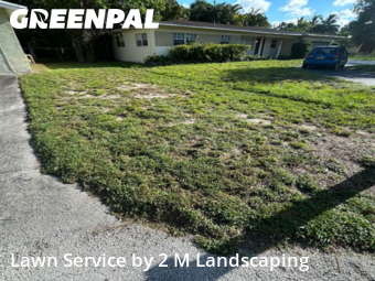 Lawn Mowingin Plantation,33317,Lawn Care Service by 2 M Landscaping, work completed in Jan , 2026
