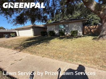 Lawn Maintenancein Pearland,77584,Lawn Mowing by Prizel Lawn Services, work completed in Dec , 2025