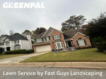 Lawn Servicein Smyrna,30082,Grass Cut by Fast Guys Landscaping, work completed in Nov , 2025