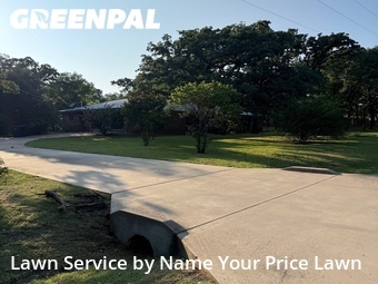 Lawn Mowin Burleson,76028,Lawn Mow by Name Your Price Lawn, work completed in Jun , 2026
