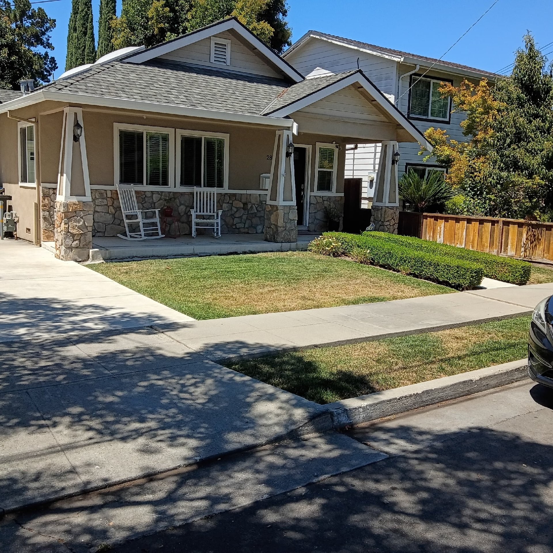Lawn mowing work by The Lawnmowerman  in Fremont, CA