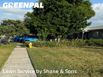 Front Yard Mowing in Seminole, 33777, Yard Management by Shane & Sons, work completed in Oct , 2025