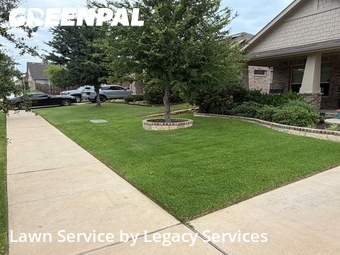 Yard Mowingin Denton,76210,Grass Cutting by Legacy Services, work completed in Jun , 2026