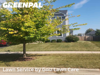 Lawn Upkeep in Yorkville, 60560, Mowing Services by Goiz Lawn Care, work completed in Dec , 2025