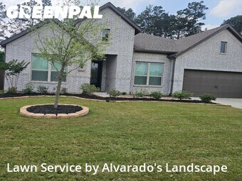 Lawn Cuttingin Porter,77365,Lawn Mowing by Alvarado's Landscape, work completed in Jun , 2026