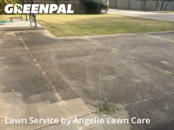 Yard Mowingin Lafayette,70501,Lawn Cut by Angelle Lawn Care , work completed in Dec , 2025