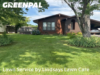 Lawn Upkeep in Maryville, 37804, Front Yard Mowing by Lindsays Lawn Care, work completed in Aug , 2025