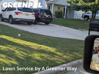 Grass Cuttingin Kannapolis,28083,Lawn Care Service by A Greener Way, work completed in Jul , 2026