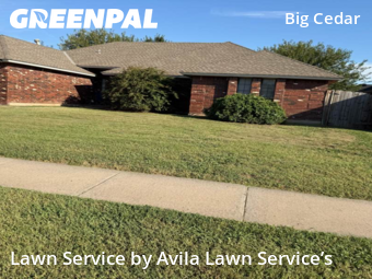 Lawn Mowin Oklahoma City,73162,Yard Mowing by Avila Lawn Service’s, work completed in Feb , 2026