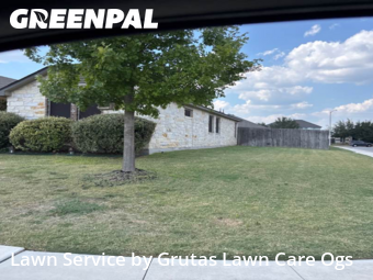 Lawn Cutin New Braunfels,78130,Grass Cutting by Grutas Lawn Care Ogs, work completed in Dec , 2025
