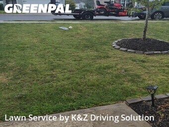 Lawn mowed in Burlington, 27217