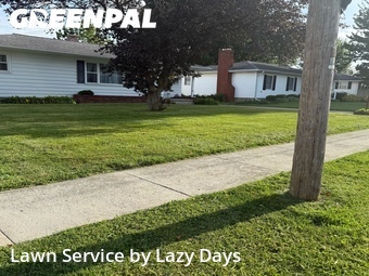 Lawn Carein Bellevue,44811,Grass Cutting by Lazy Days, work completed in Jun , 2026