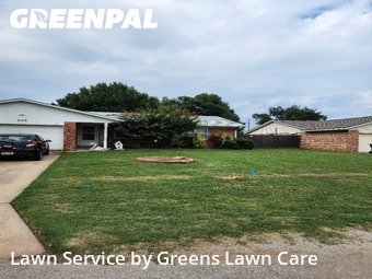Yard Maintenance in Jenks, 74037, Grass Services by Greens Lawn Care, work completed in Nov , 2025