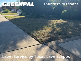 Lawn Cutin Plano,75075,Lawn Mowing by Texas Lawnscapes, work completed in Nov , 2025
