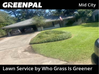 Lawn mowed in Baton Rouge, 70806