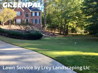 Lawn Servicein Alpharetta,30005,Yard Mowing by Lrey Landscaping Llc, work completed in Oct , 2025