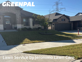 Grass Cutin Fort Worth,76126,Lawn Mowing Service by Jeronimo Lawn Care , work completed in Nov , 2025