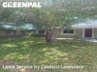 Grass Cutin Plantation,33317,Lawn Maintenance by Caidens Lawncare , work completed in Dec , 2025