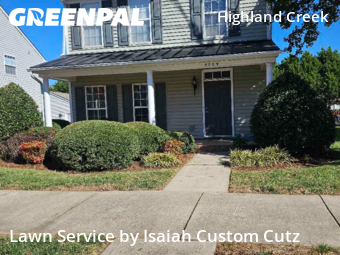 Grass Cuttingin Charlotte,28269,Lawn Care Service by Isaiah Custom Cutz, work completed in Nov , 2025
