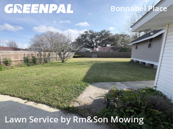 Landscaper In Metairie,70005,Landscaping Renovation by Rm&Son Mowing , work completed in Feb , 2026