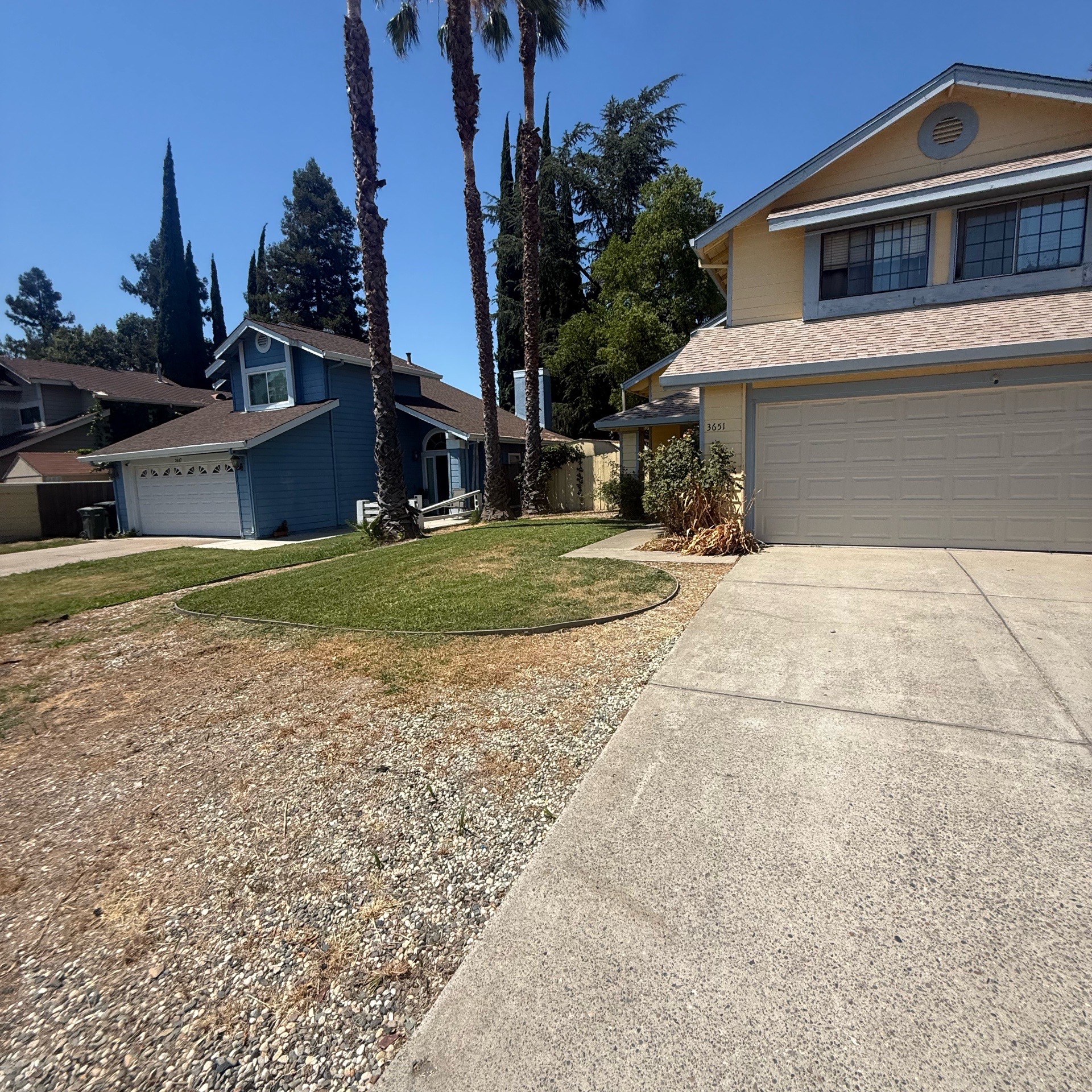 Lawn mowing work by D Mojica Lawn Care in Folsom, CA