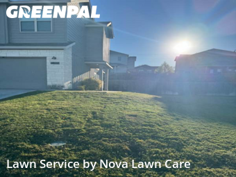 Front Yard Mowing in Georgetown, 78626, Lawn Care by Nova Lawn Care , work completed in Nov , 2025