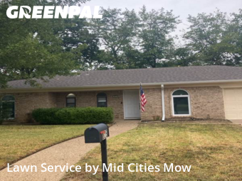 Lawn Carein Bedford,76021,Lawn Mowing Service by Mid Cities Mow, work completed in Jan , 2026