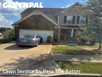 Yard Grooming in Athens, 30606, Lawn Work by Pass The Baton, work completed in Oct , 2025