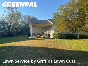 Front Yard Mowing in La Vergne, 37086, Yard Work by Griffins Lawn Cuts, work completed in Dec , 2025