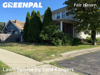 Backyard Mowing in New Haven, 6513, Yard Cutting by Yard Rangers, work completed in Nov , 2025