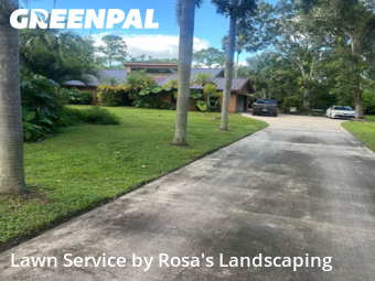 Lawn Work in Jupiter, 33478, Lawn Services by Rosa's Landscaping , work completed in Nov , 2025