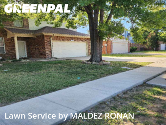 Grass Cuttingin Lewisville,75067,Grass Cut by MALDEZ RONAN, work completed in Nov , 2025
