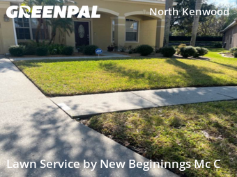 Lawn Cuttingin Riverview,33579,Lawn Service by New Begininngs Mc C, work completed in Dec , 2025