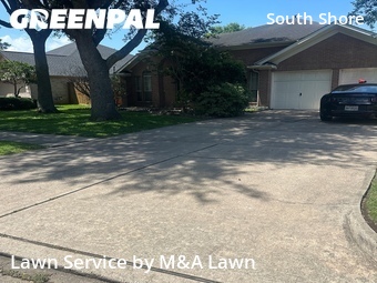 Grass Cutin League City,77573,Lawn Mow by M&A Lawn, work completed in Jun , 2026
