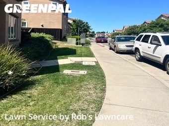 Lawn mowing work completed in Folsom, CA