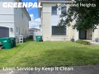 Yard Maintenance in Richmond West, 33177, Lawn Upkeep by Keep It Clean, work completed in Dec , 2025