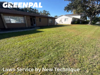 Grass Cuttingin Winter Springs,32708,Lawn Service by New Technique, work completed in Dec , 2025
