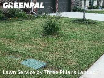 Yard Cutting in Heartland, 75126, Lawn Upkeep by Three Pillars Landsca, work completed in Nov , 2025