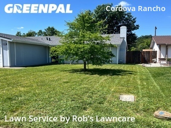 Lawn mowing work completed in Rancho Cordova, CA