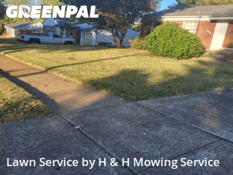 Lawn Mowing Servicein Florissant,63031,Lawn Cut by H & H Mowing Service, work completed in Dec , 2025