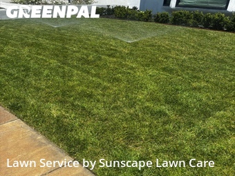 Lawn mowing work completed in Huntington Beach, CA