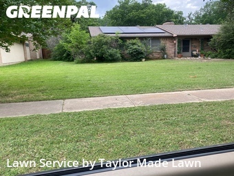 Lawn Carein Lewisville,75067,Lawn Cut by Taylor Made Lawn , work completed in Jun , 2026